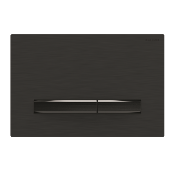 Sigma50 Black Chrome Brushed Actuator Plate