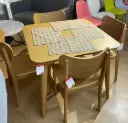 COLBY Dining Table Set (1+4 )
