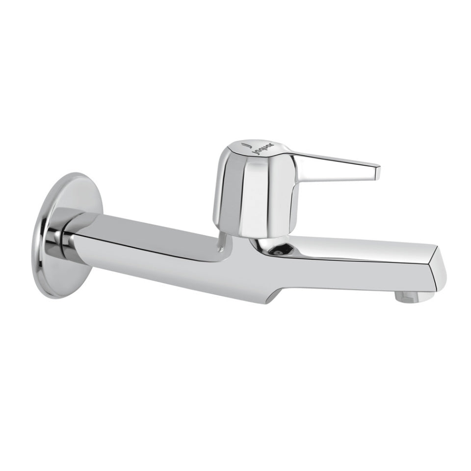 Long Body Bib Cock with Wall Flange Jaquar