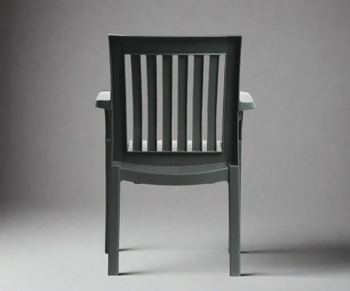 Fesleğen Monoblock Armchair in Dark Green (model CT013, code 96)