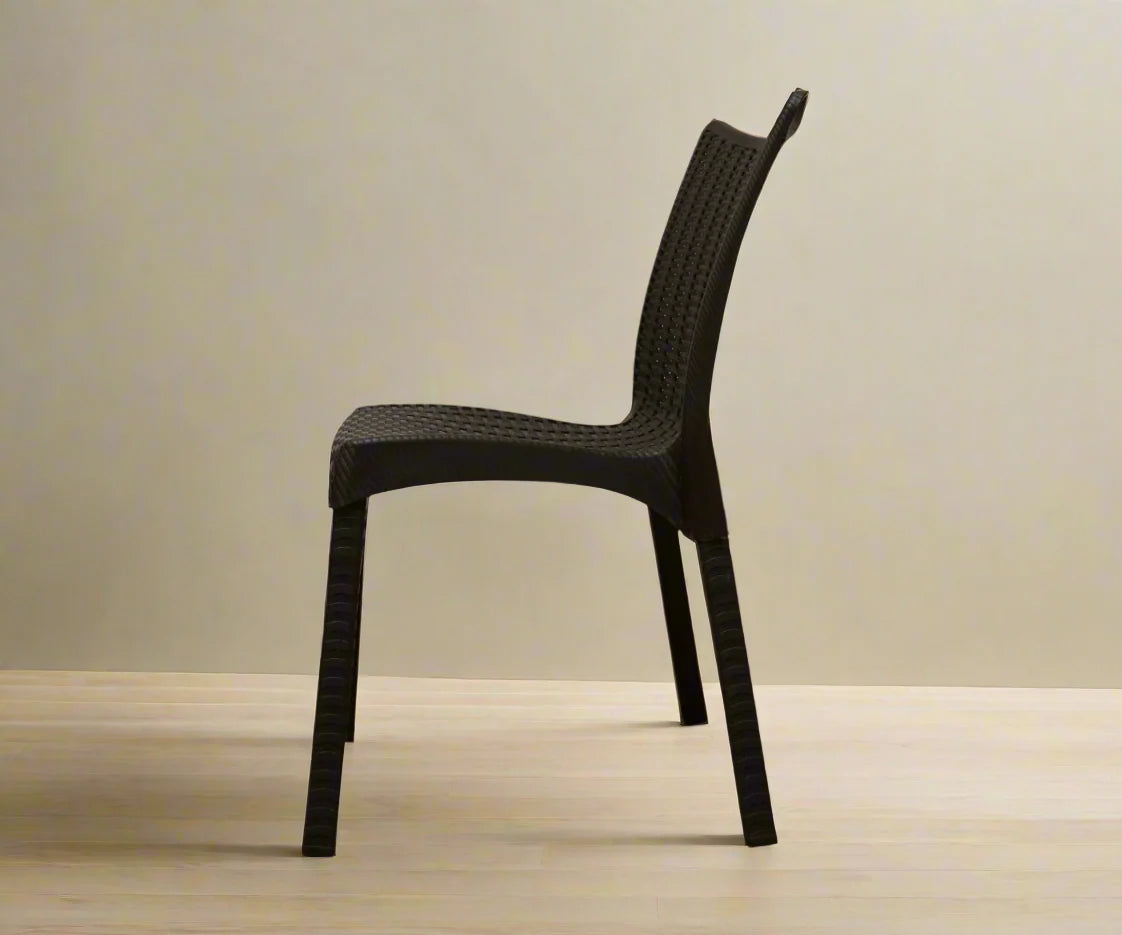 Nergis Rattan Chair in Dark Brown (code: 108)