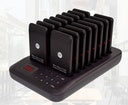 CTP302 CTB302- 16 Pager System- Black Color