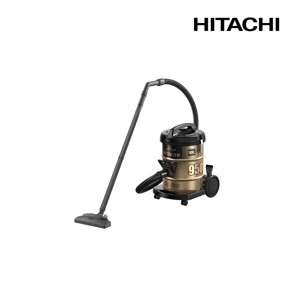 مكنسة هيتاشي الكهربائية – أسطوانة سعة 18 لترًا - ذهبية