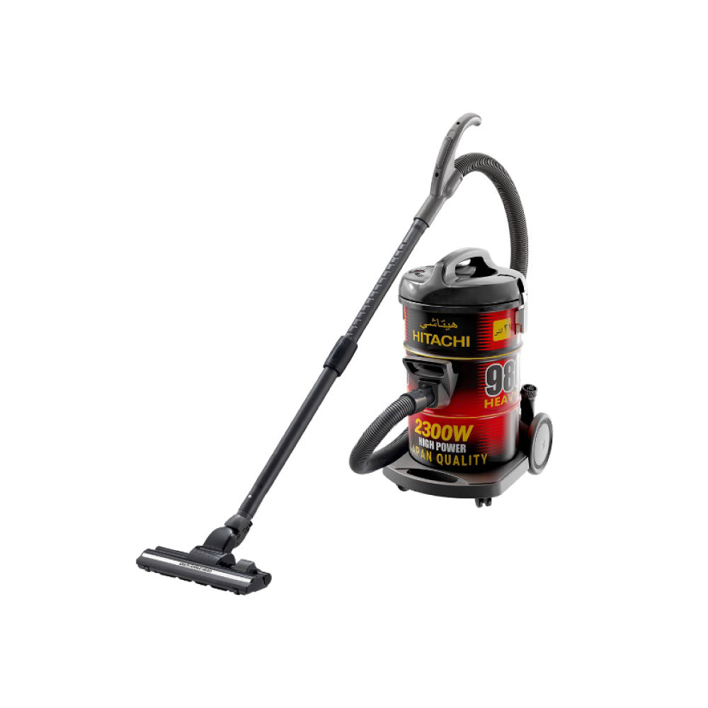 Hitachi Drum Vacuum Cleaner 21L – Black Red
