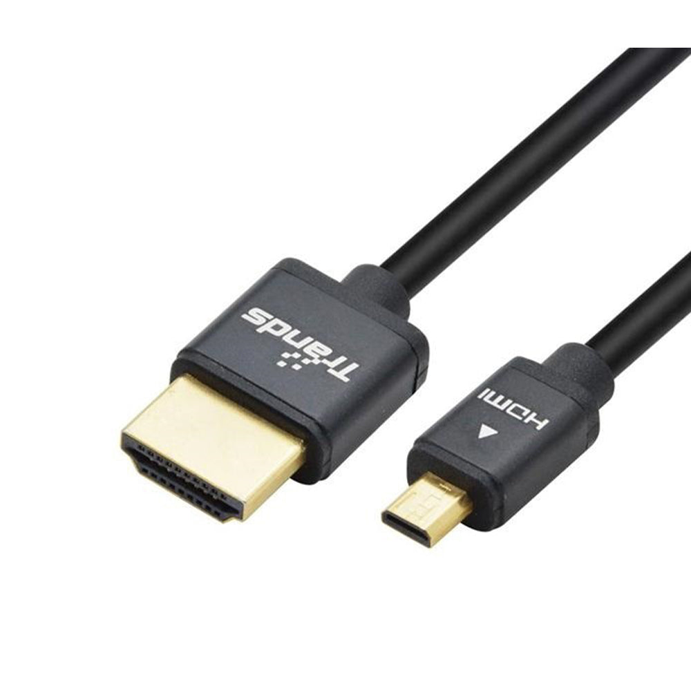 Type D Micro Hdmi Male To Type A Hdmi Male Cable