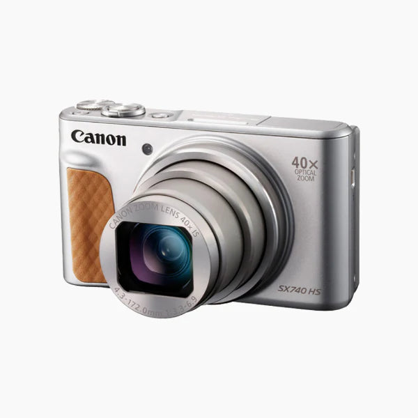 Canon PowerShot SX740 HS Silver 20.3MP 4K Digital Camera