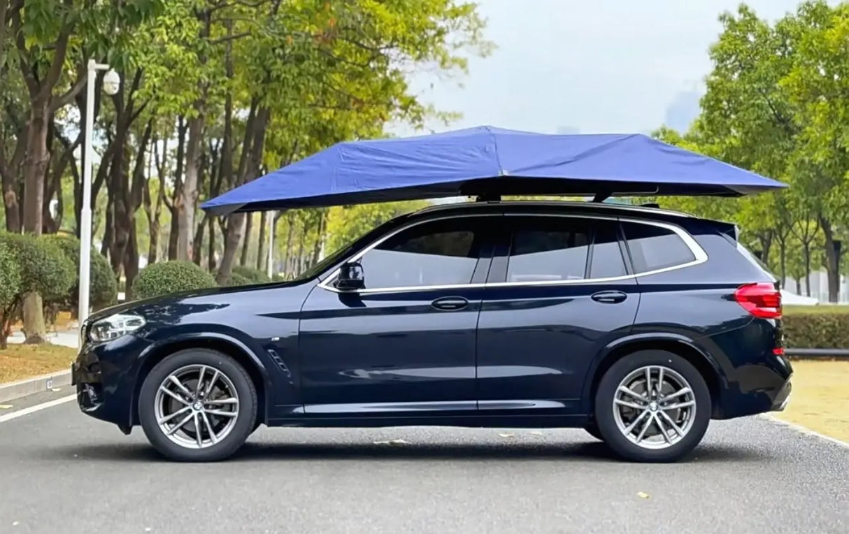 Car Roof Shade Automatic (Blue)