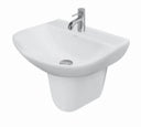 Carina Basin with Carla Half Pedestal Alaska White