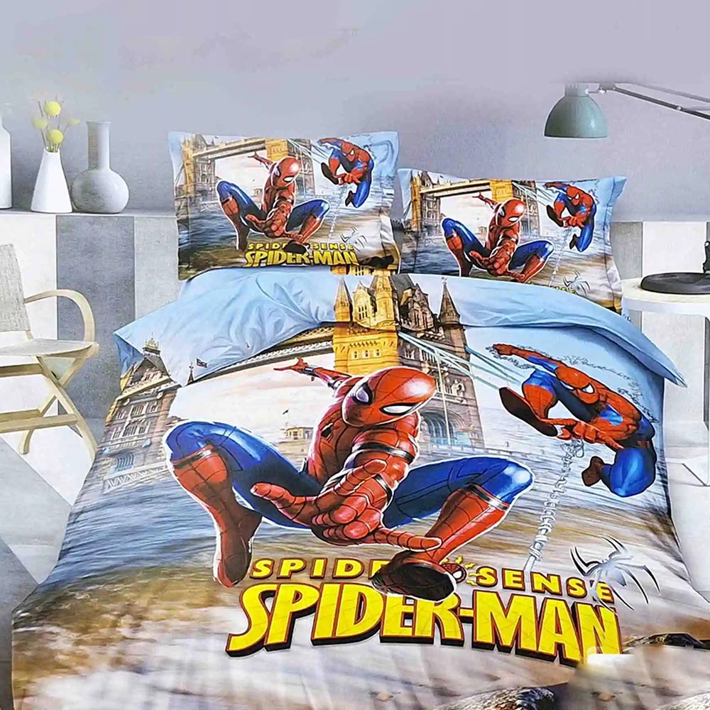 Cartoon Bedsheet For Kids Bedroom