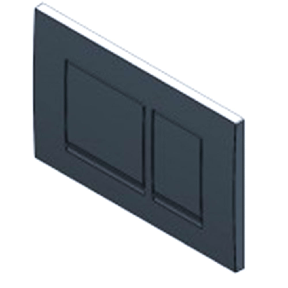 Ceres Black Shine Flush Button Turkey