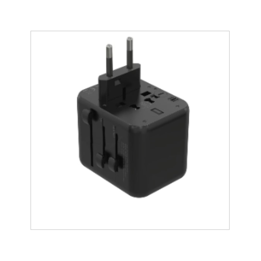 Porodo Dual Usb A Universal Travel Adapter 2 4a Pd