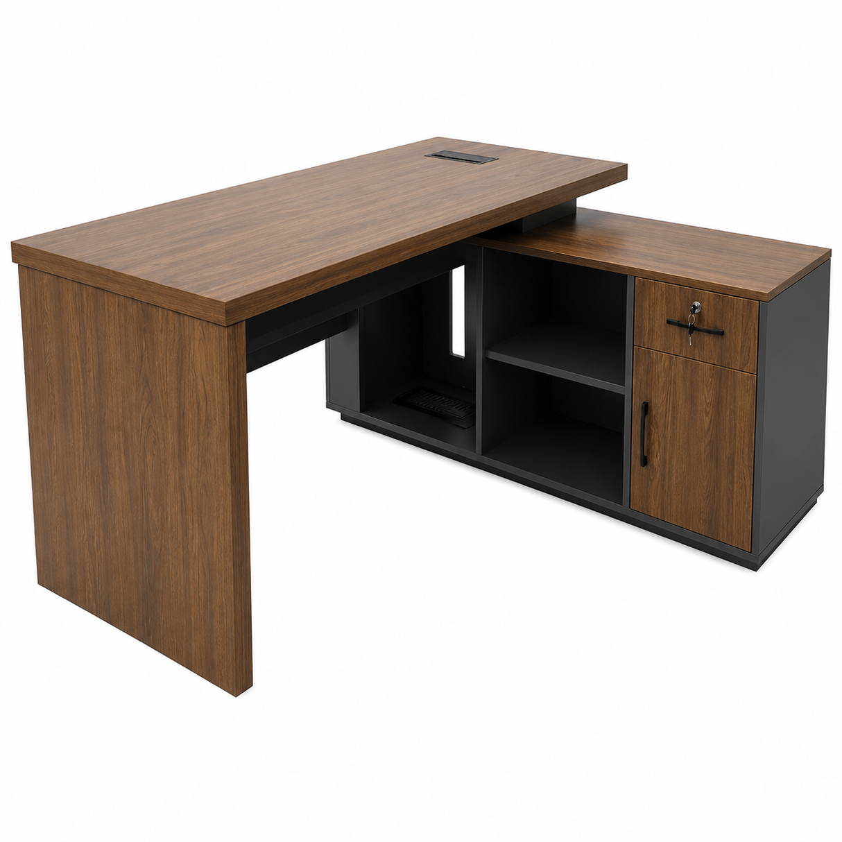 Wooden Office Table-(1600x800x760mm)
