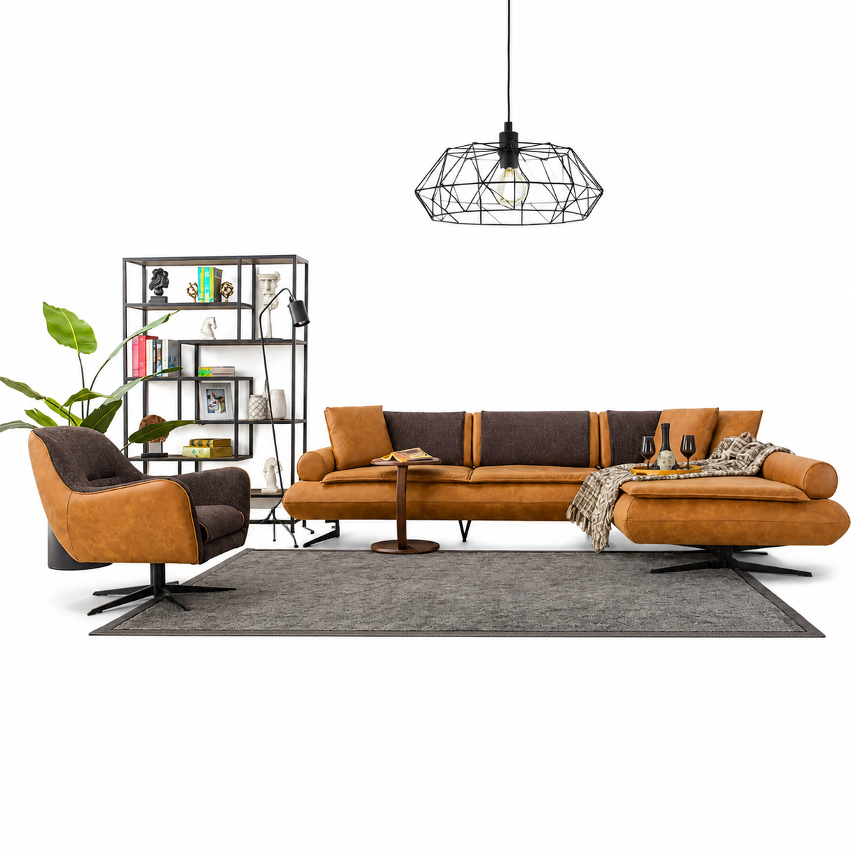 Berli̇n Relax Original Fair Combine Sofa Set