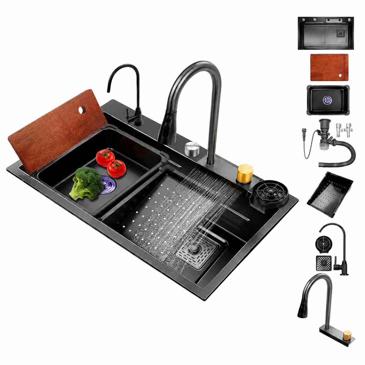 Nano Kitchen Sink – Stainless Steel Finish
