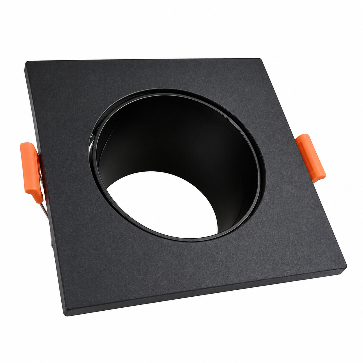 غطاء مصباح موضعي - مفرد - C8011F-1/PC-D92*92*H31.5MM-PC - موصل MR16 - أبيض