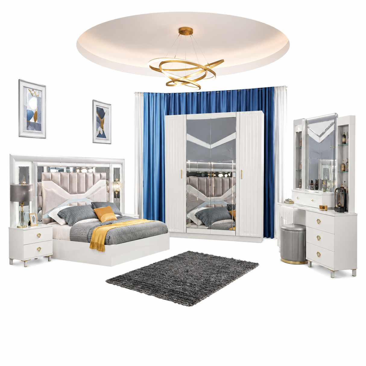 BF Y05 Bedroom Set (19-Box Set)