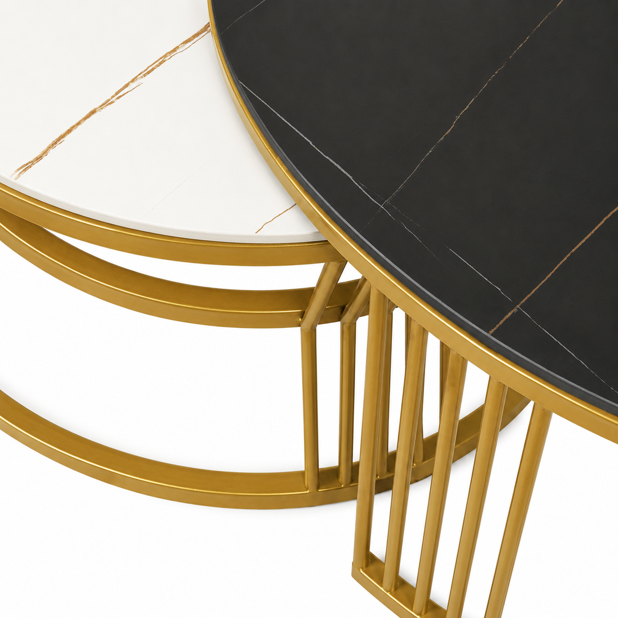 AH-598 Nesting Table Set (80×80 & 60×60) cm