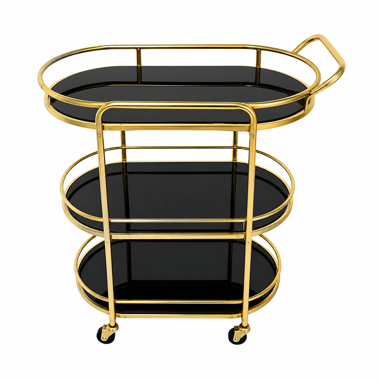 Glass Utility Cart – DC1027#