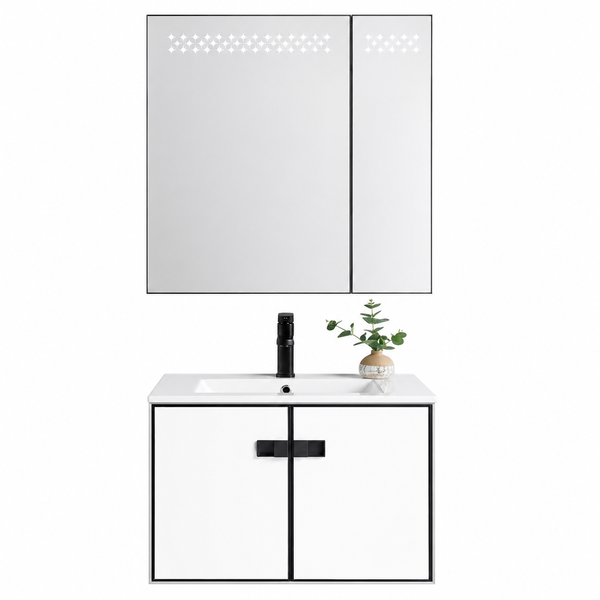 Vanity Bathroom Cabinet with LED Light SS-6256-60
