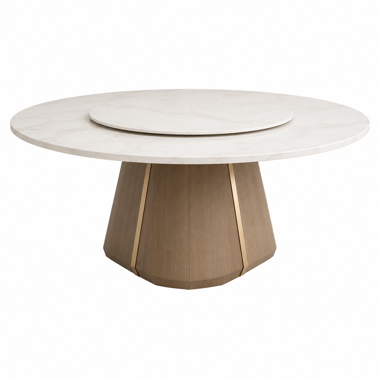 U15/3102 Round Dining Table 150+70