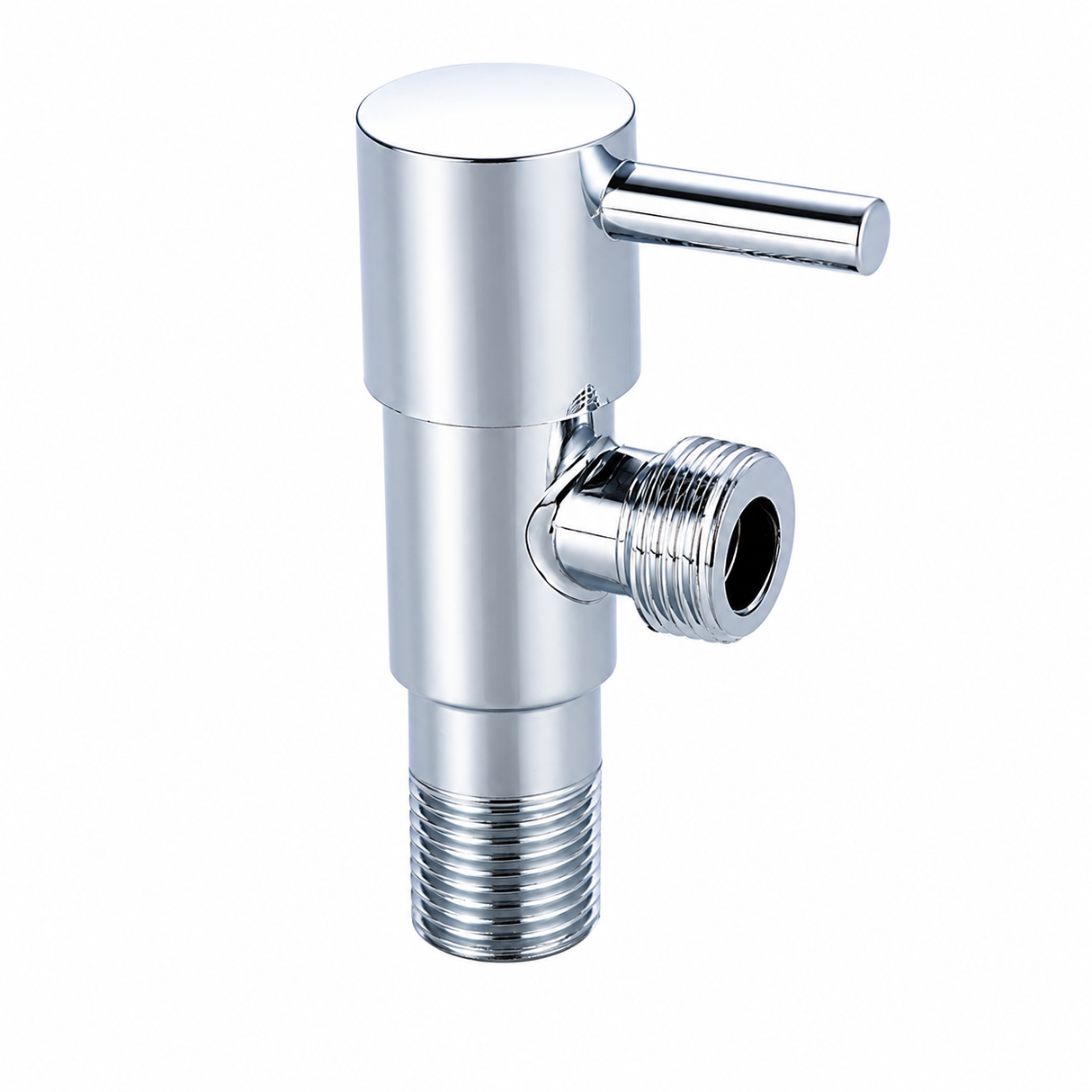 Ozone Brass Angle Valve - Chrome