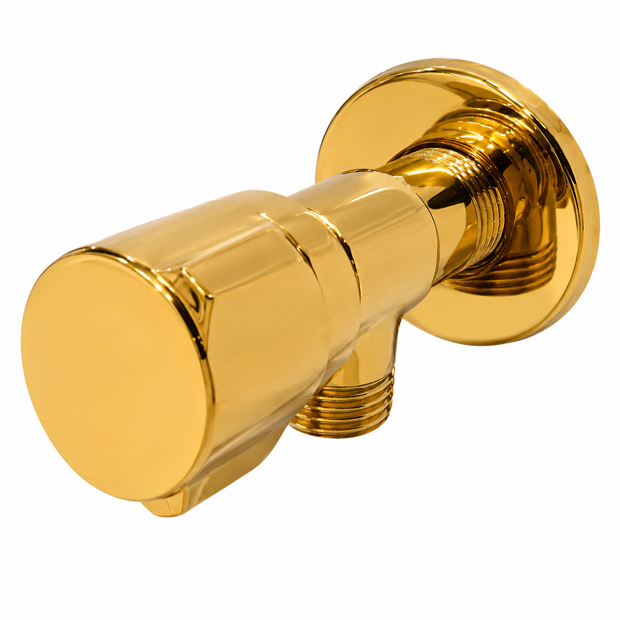 Brass Angle Valve Gold Color -co