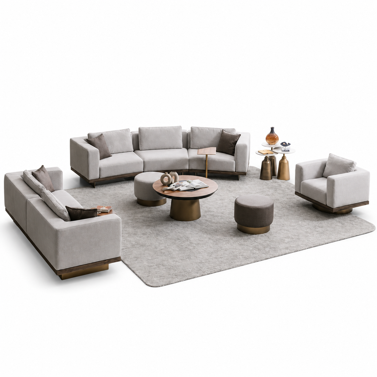 Tetra Sofa Set (3 Seater)