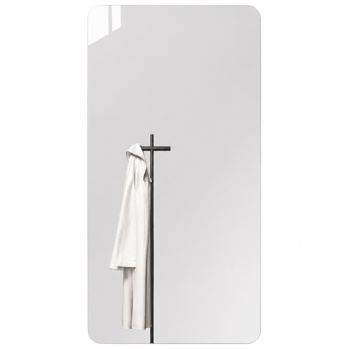 1 Plain Mirror 500×600mm (4mm Thickness) J001