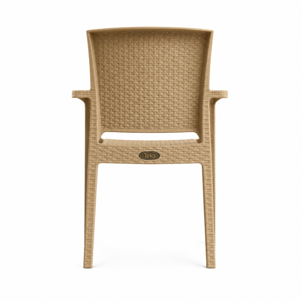NVS-021-09 Paris Rattan Armchair – Cappuccino