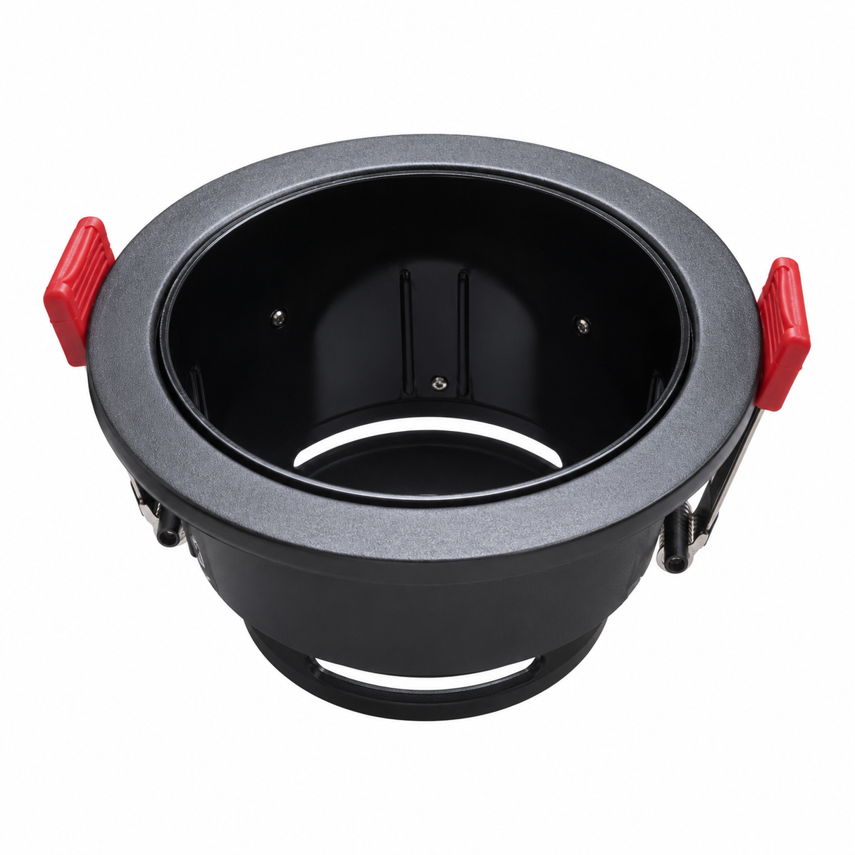 Spot Light Housing - single-C7010-D90*H34MM-Iron+PC -MR16 connector-Black