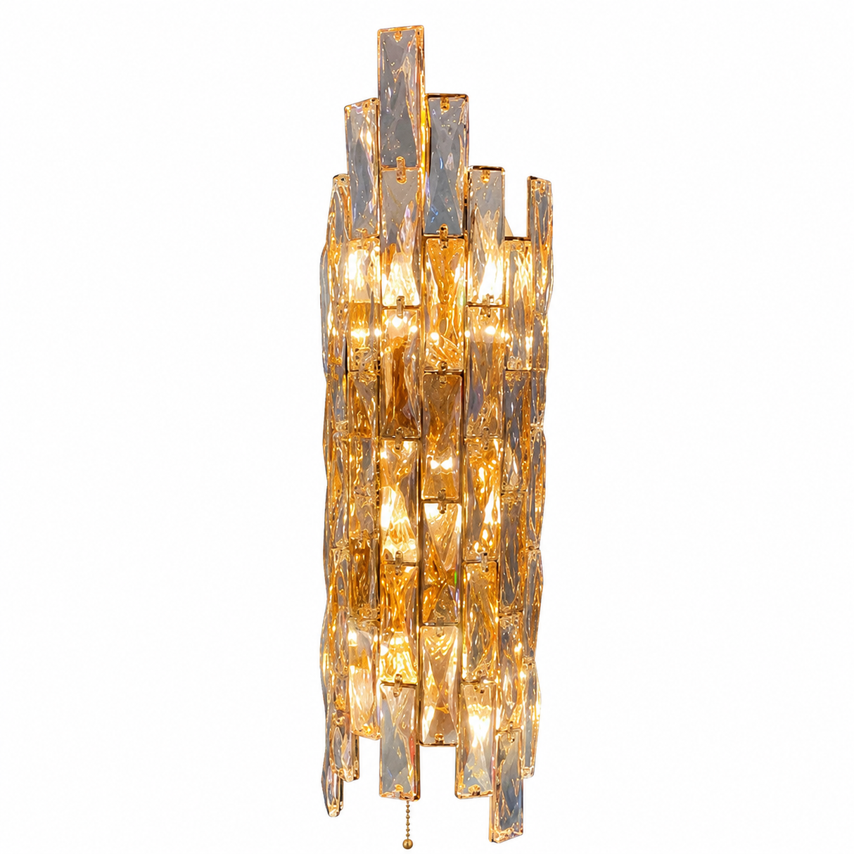 Wall Light 6089 - Gold K9 Crystal