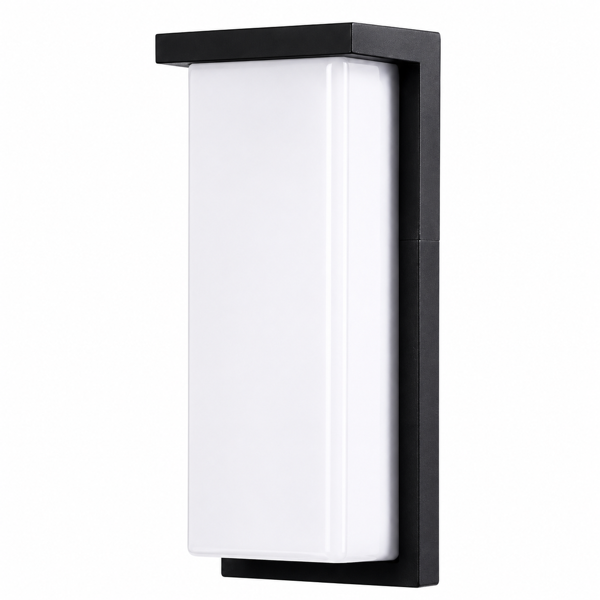 LED Wall Light 36W 3000K 365×160×80mm Aluminium + PC Black BD2495L