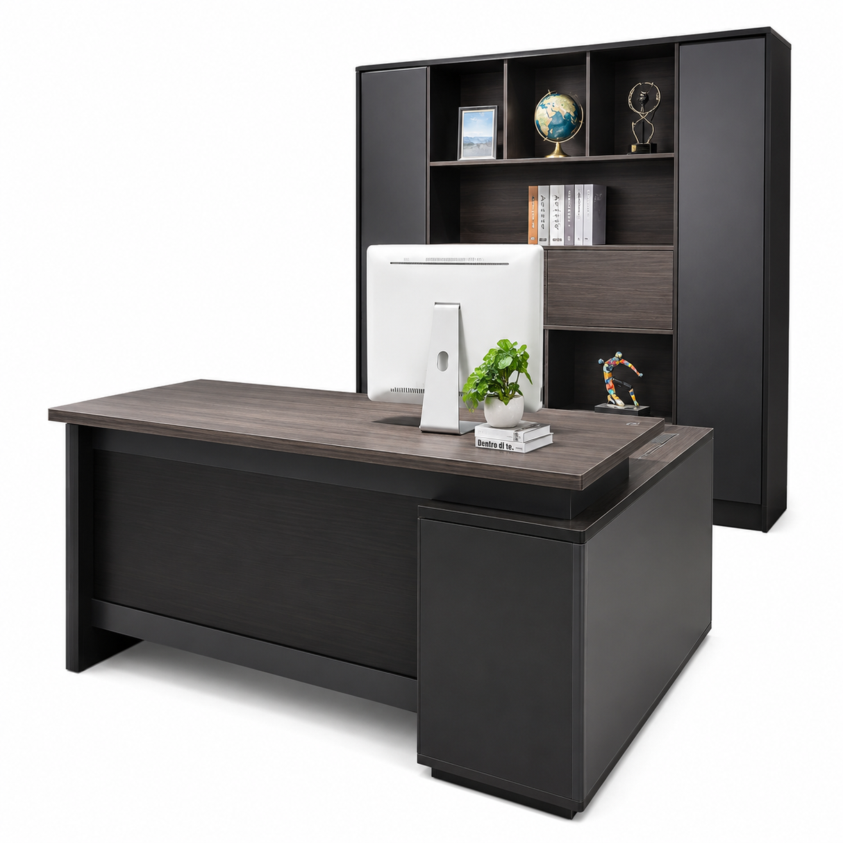 مكتب A6-018 – 180×150 سم (على شكل حرف L)