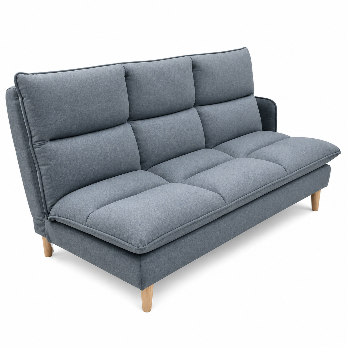 Sofa bed LV3316 ("Sofa: 168 x 79 x 87 Bed: 168 x 109 x 45" ) Dark Grey