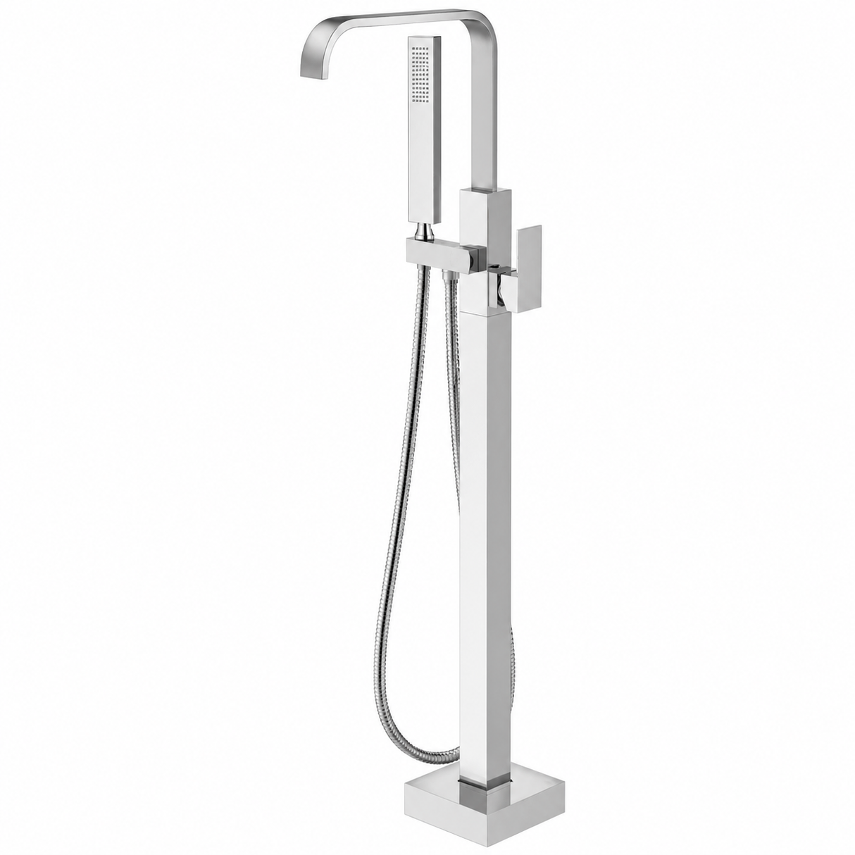 NH08801CP Free-standing Bathtub Mixer – Chrome Finish with Hand Shower