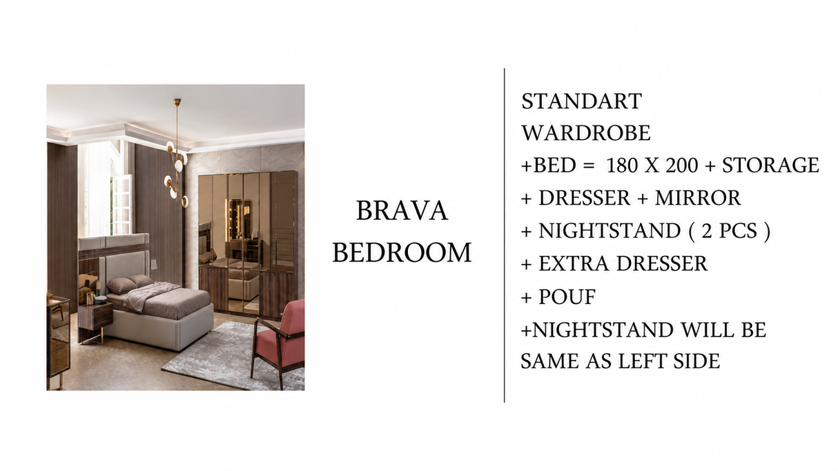 Brava Bedroom Set