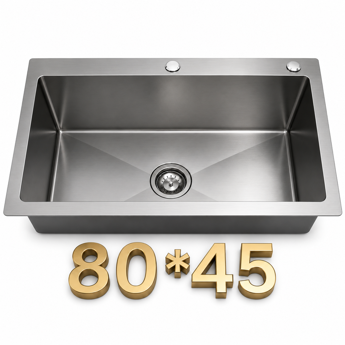 Black Kitchen Sink 80*45cm