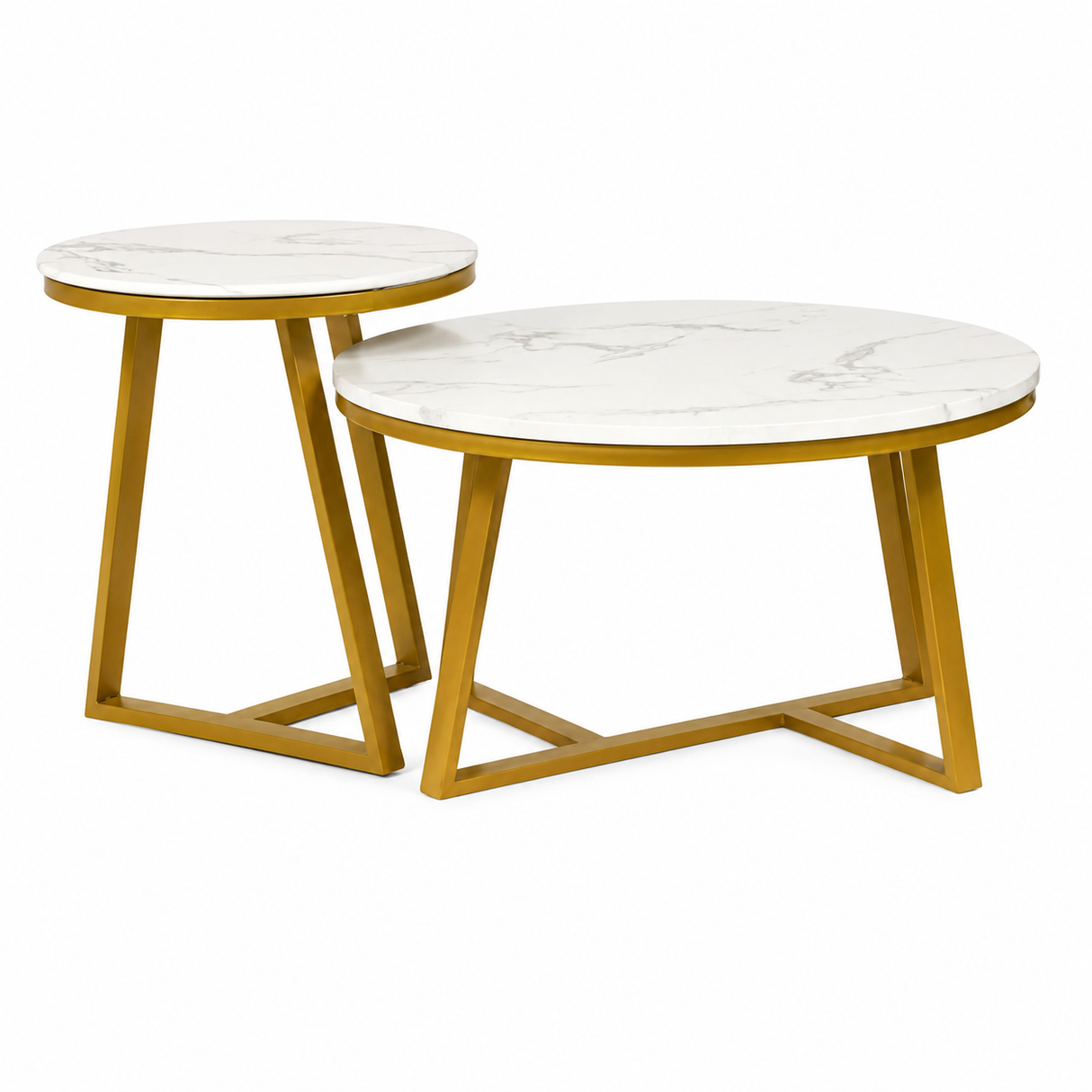 AH-65 Nesting Table Set (80×80 & 50×50 )cm