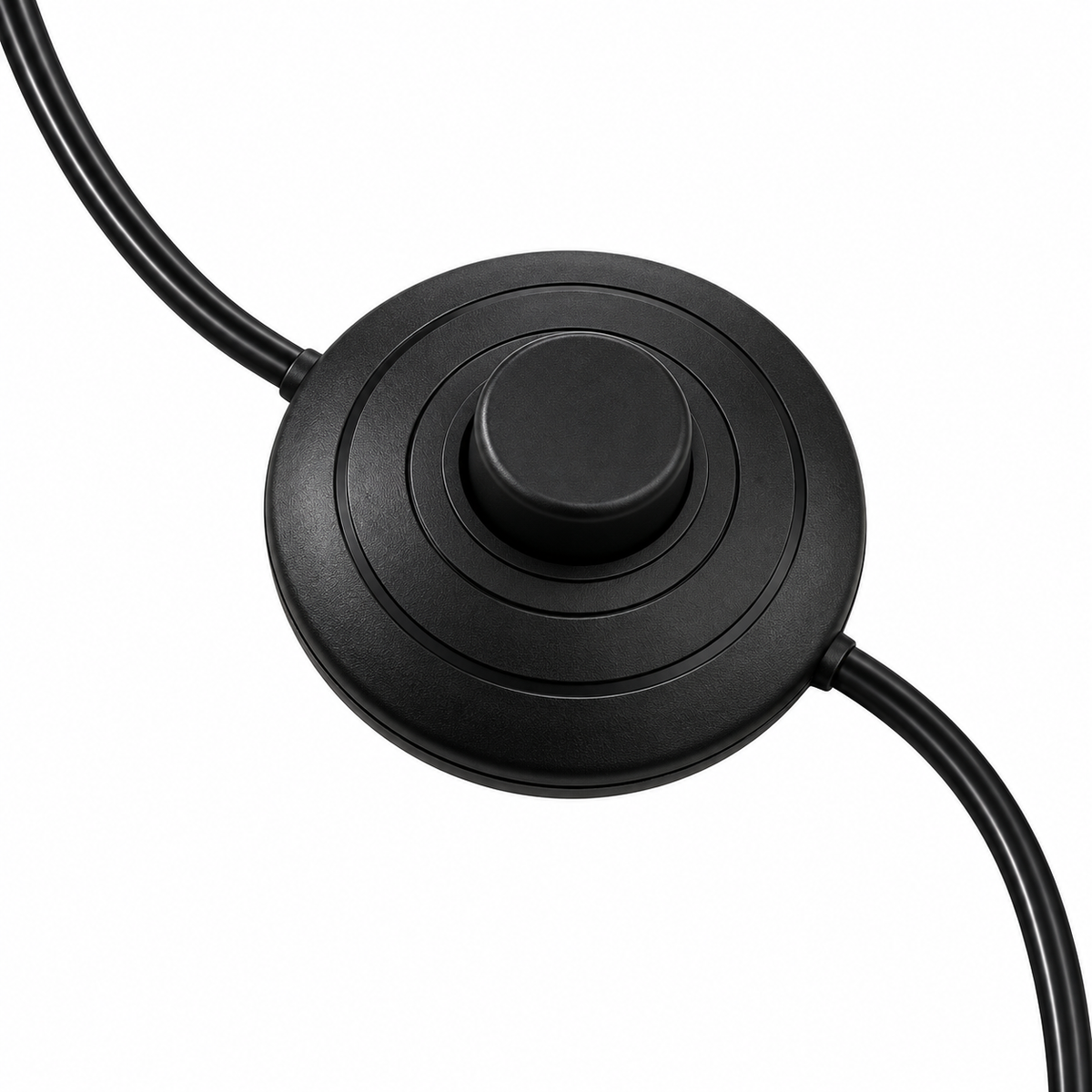 Floor lamp-SM2289F-A-D555×H1700-Black-Aluminum+Rattan