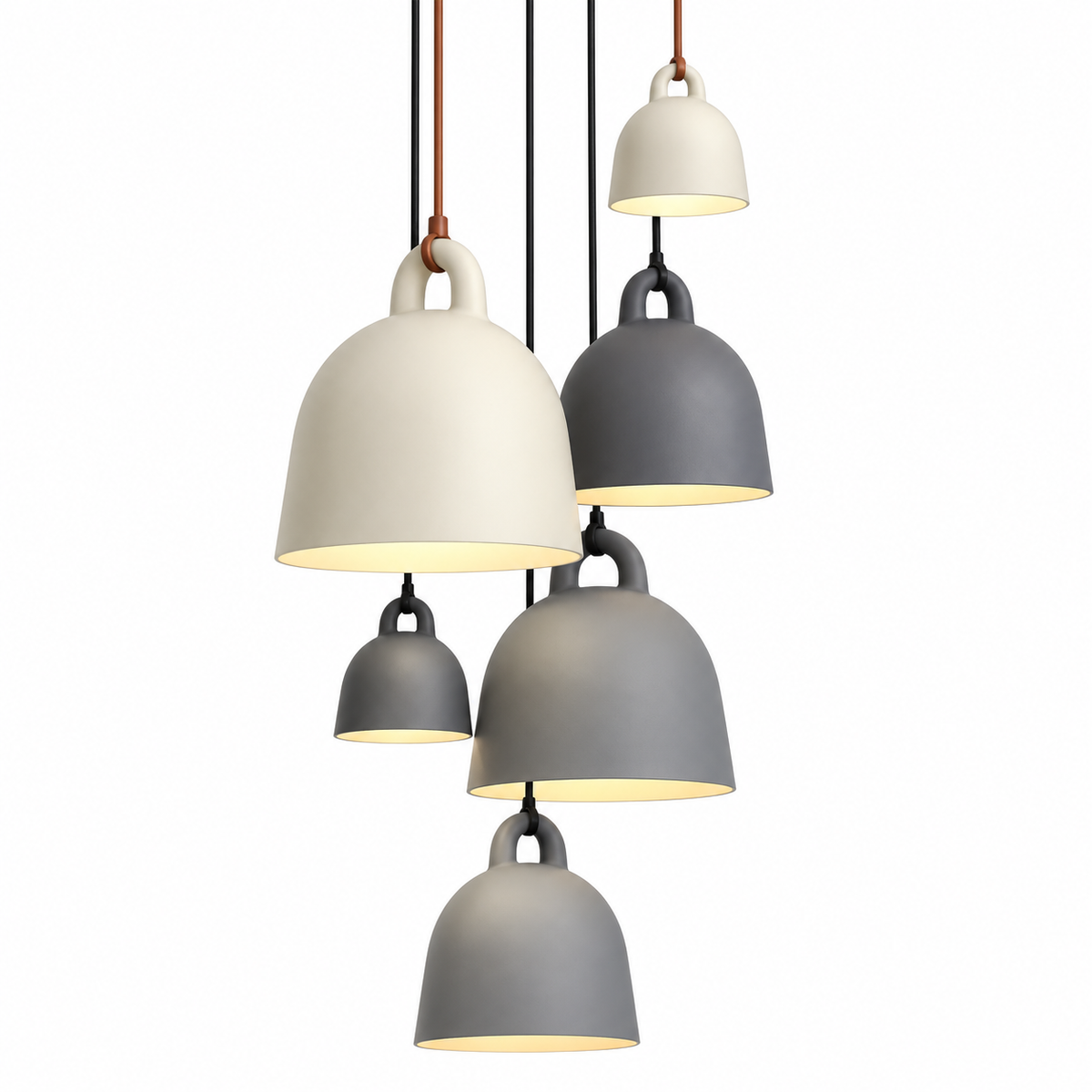 مصباح معلق 9528P/XS أبيض - قطر 220 مم × ارتفاع 240 مم