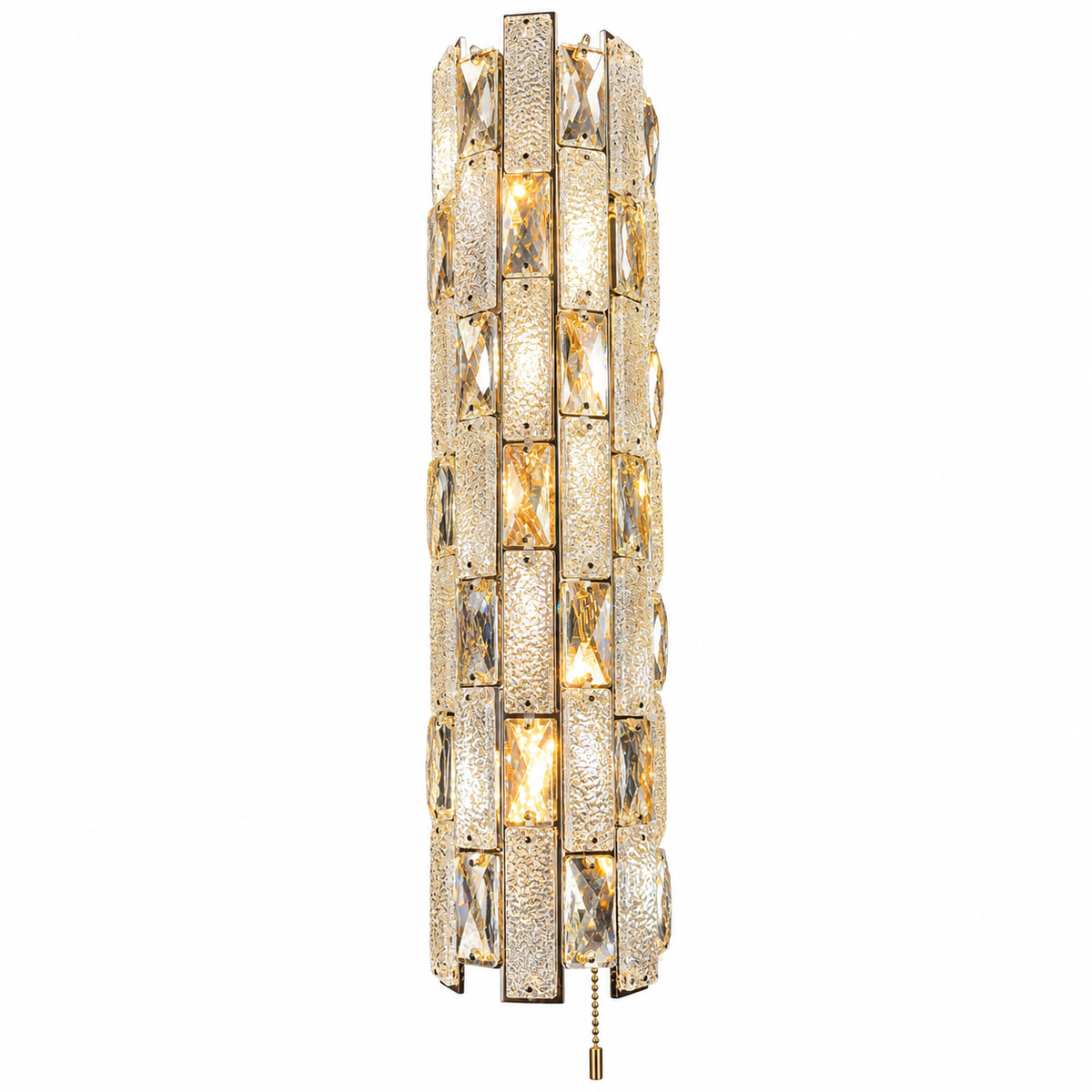 Wall Light 7058 - Gold K9 Crystals