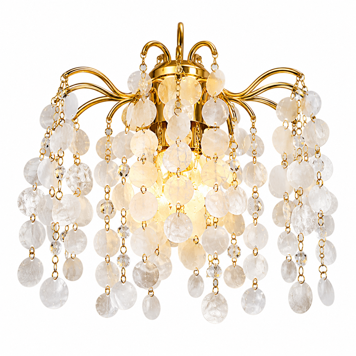OMG0829 D45cm Gold Wall Lamp