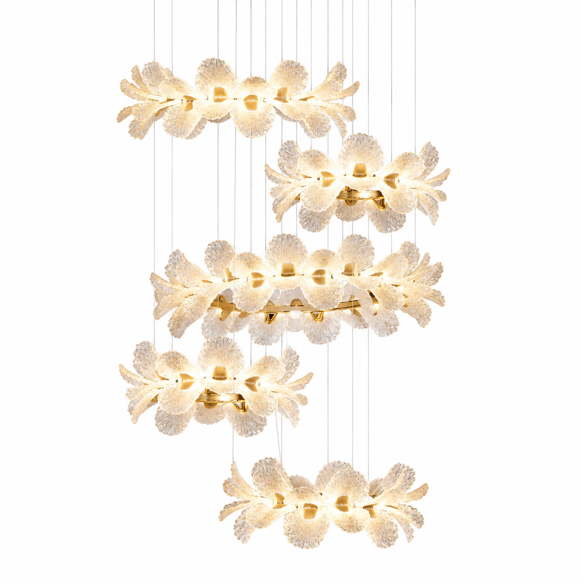Pendant Light 33223 GD Ø1200×H2800