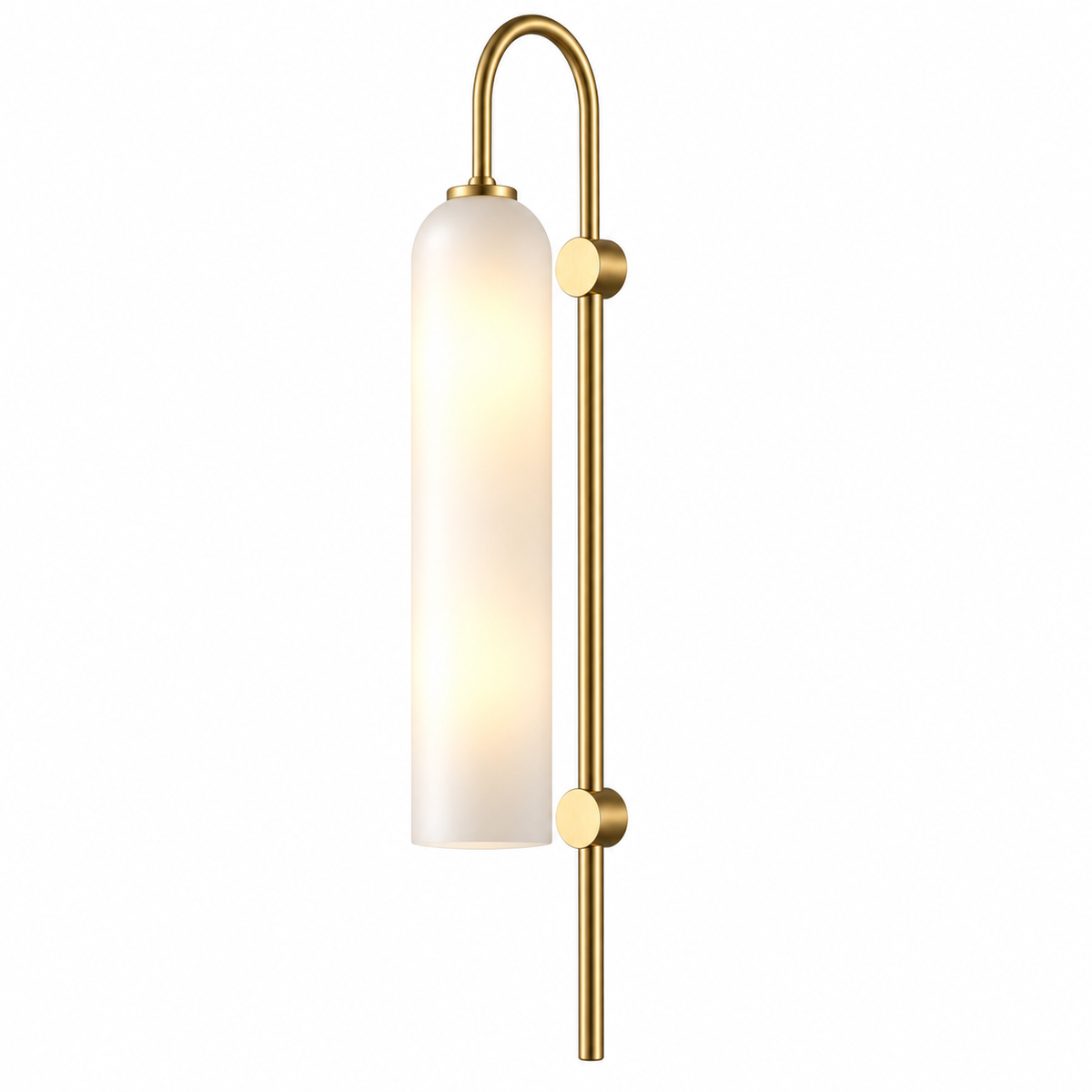 8120W Silver Wall Sconce