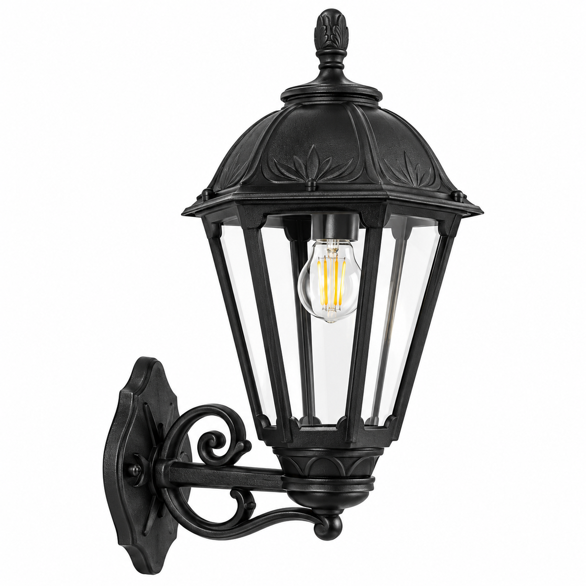 Small Black Wall Light