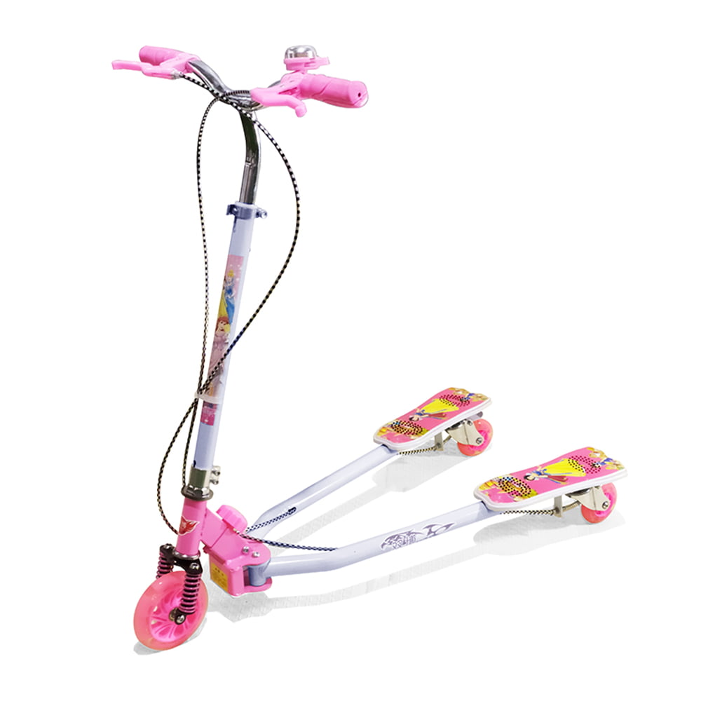 Adjustable 3 Wheels Foldable Scooter