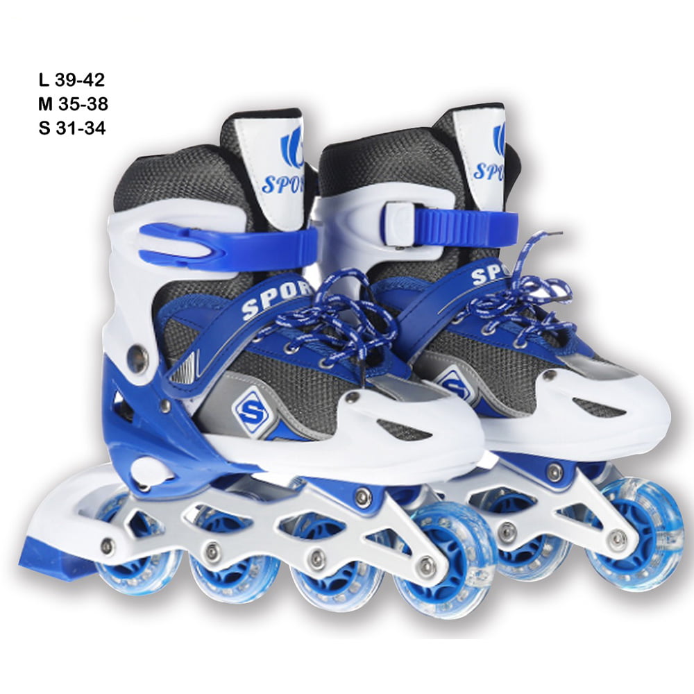 Kids Roller Skates With Light Up Wheels