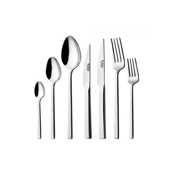 Seden Dafne 30-Piece Chrome Cutlery Set
