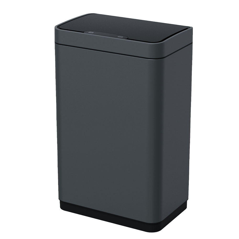 Sensor Dustbin With Soft Closing Dark Grey