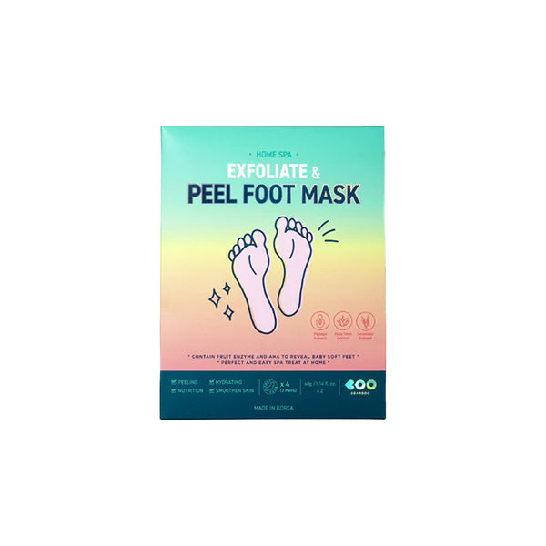Dearboo Home Spa Exfoliate & Peel Foot Mask